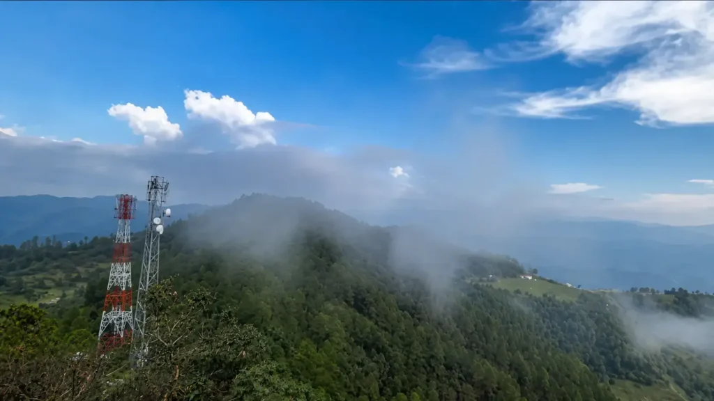 Scenic view from Banri Devi Temple