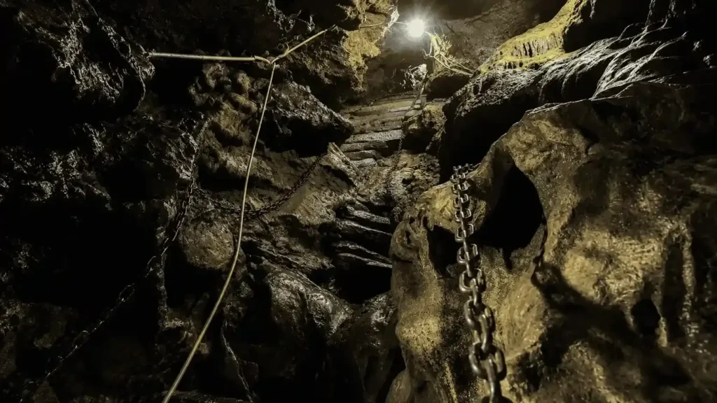 Cave passage Patal Bhuvaneshwar
