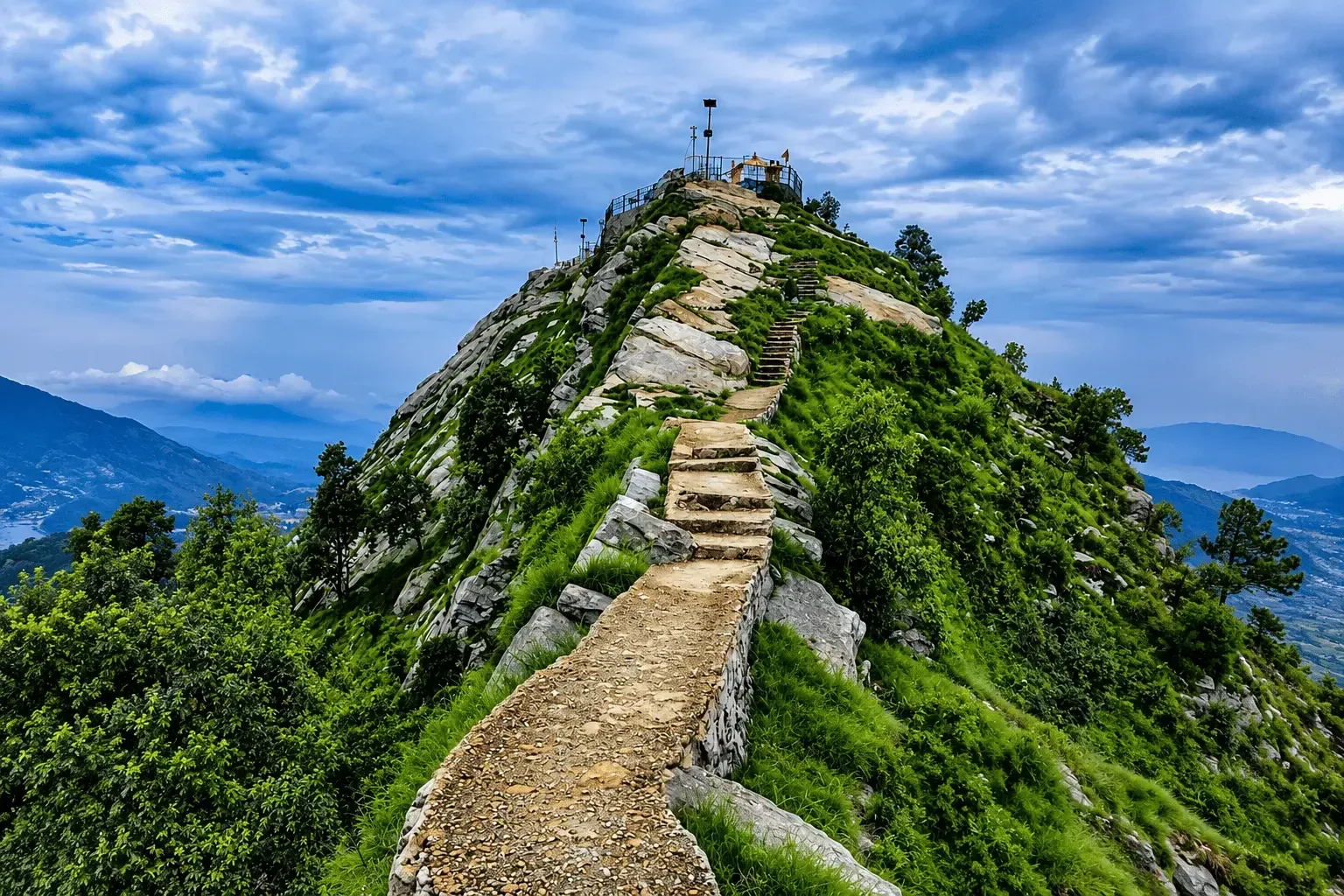 Kartik Swami trekking trail