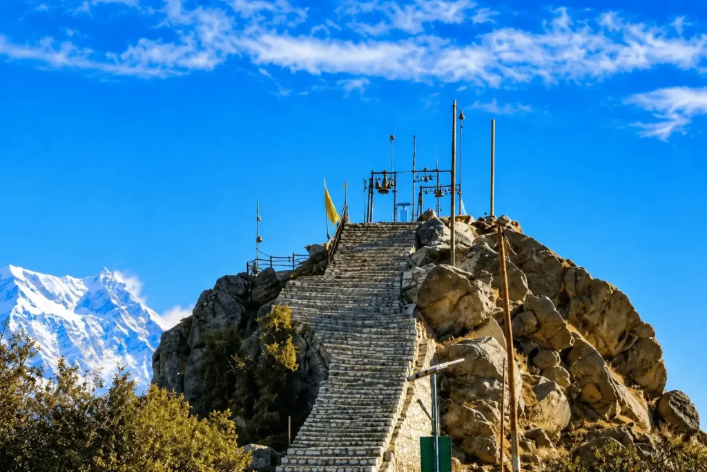Kartik Swami Temple stairway trek